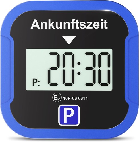 Elektronische parkscheibe mit - elektronische,