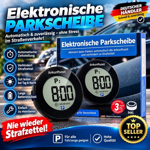 Elektronische parkscheibe - 2x,