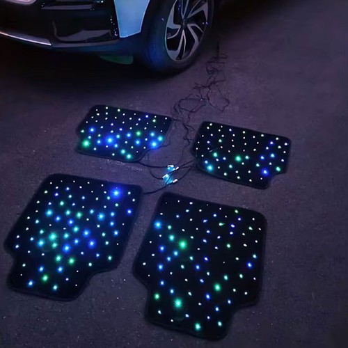Auto led fußmatten rgb - 4x,