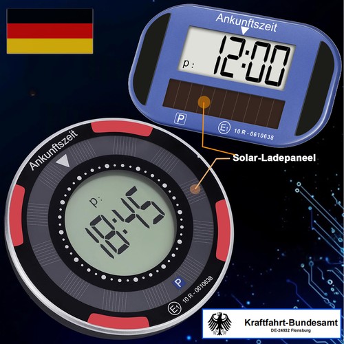 Elektronische parkscheibe mit - elektronische,