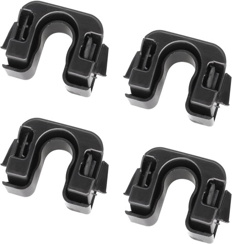 Set schwarz hutablage clip - set,